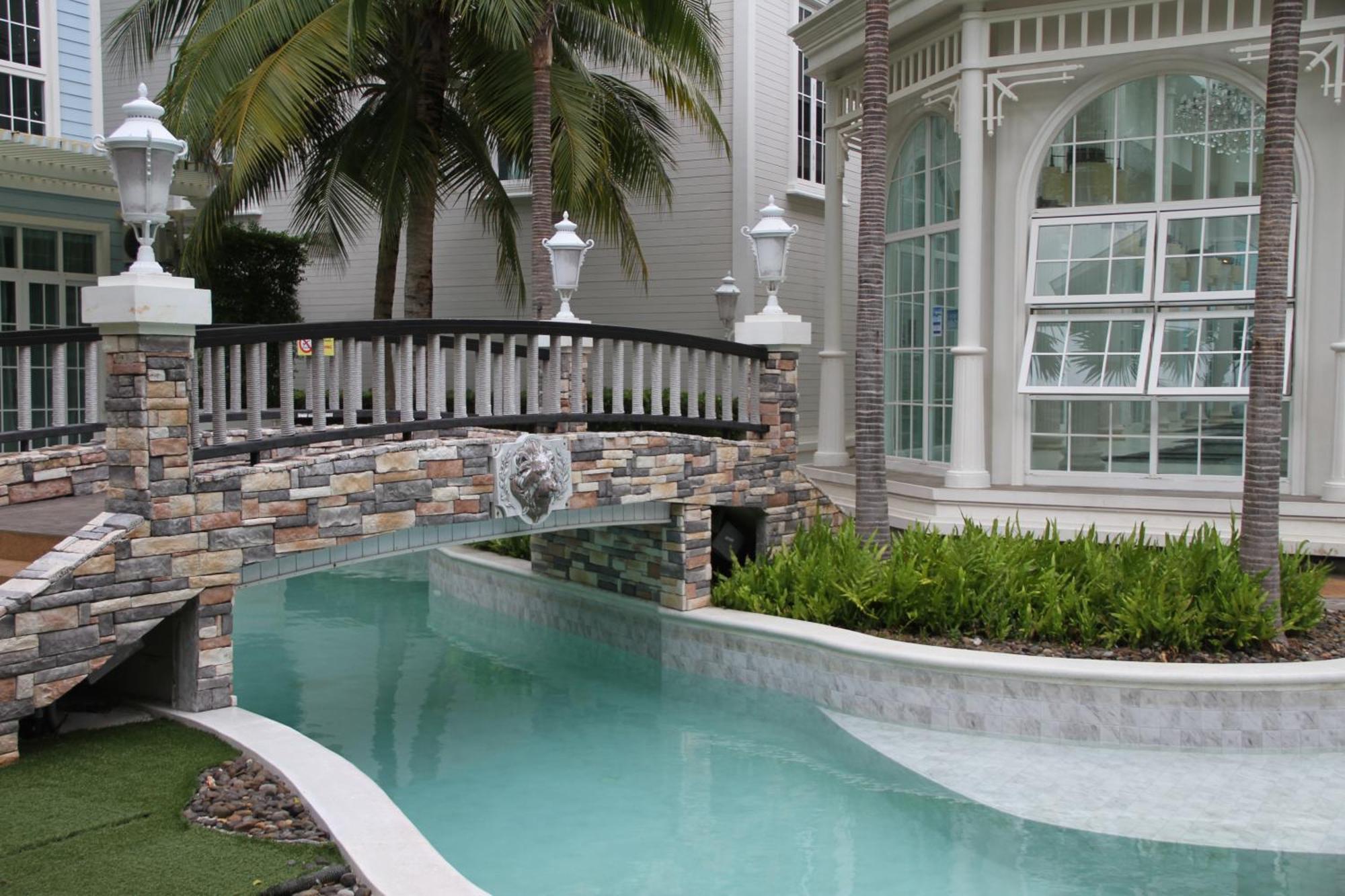 Grand Florida芭提雅带免费游泳池温泉桑拿浴和健身房瑜伽室私家海滩公寓e206 Na Chom Thian Bagian luar foto